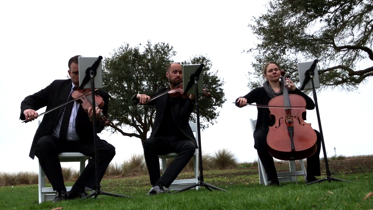String Trio Wedding Ceremony at Alhambra Hall in Charleston - YouTube