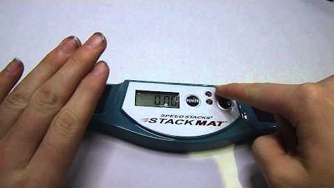 The OH Stack Mat...Stack Mat Fail