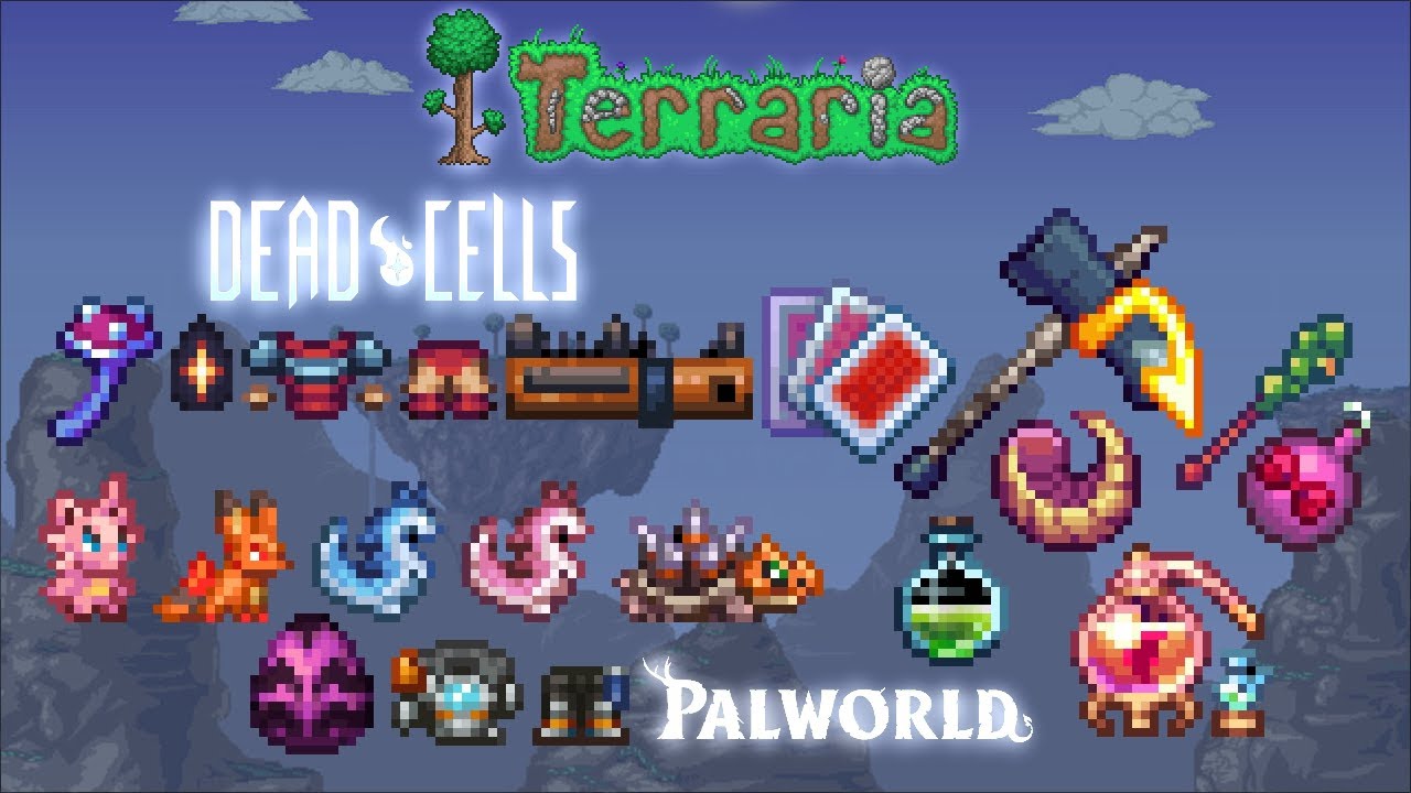 Terraria 1.4.5 Update - Crossover Content Quick Showcase
