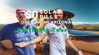 Our Off-Grid Arizona Earthship: $0 Bills, Solar Power & Rainwater! by Big Super Living In Arizona 61,785 views 9 months ago 34 minutes