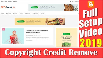 Seo Boost Blogger Template AdSense Friendly Full Setup Video Tutorial-25 [desimesikho] 2019