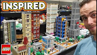 Inspired by INCREDIBLE LEGO BUILDS! Brickworld Chicago Day 1 VLOG
