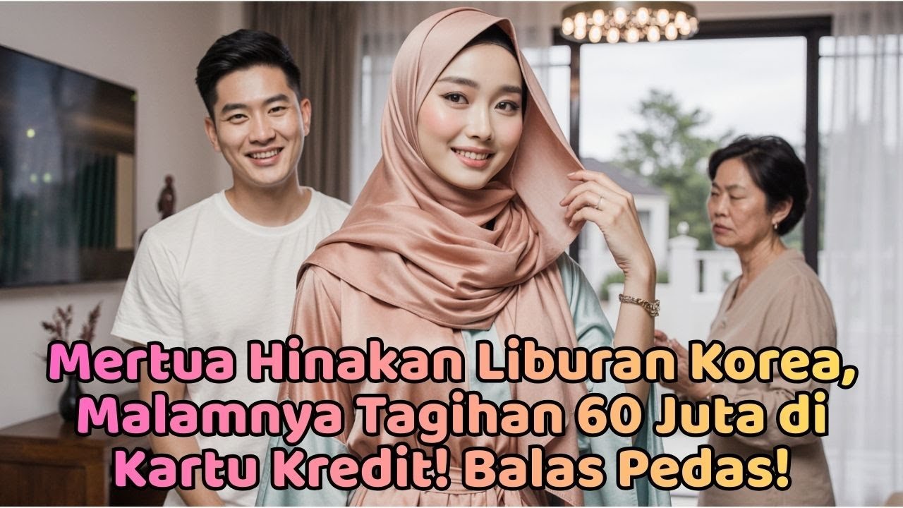 Mertua Hinakan Liburan Korea, Malamnya Tagihan 60 Juta di Kartu Kredit! Balas Pedas!.