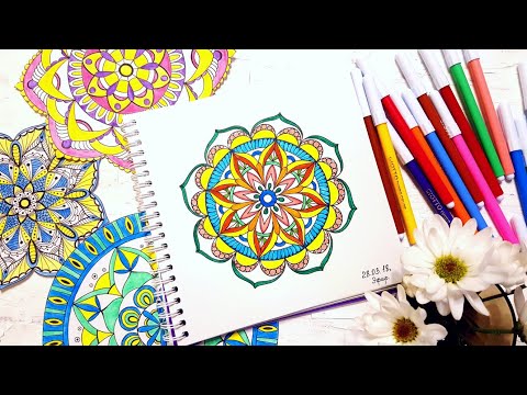 🎨Рисуем мандалы! Запись трансляции!