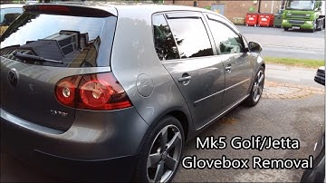 How to Remove Mk5/Mk6 Golf/Jetta Glovebox