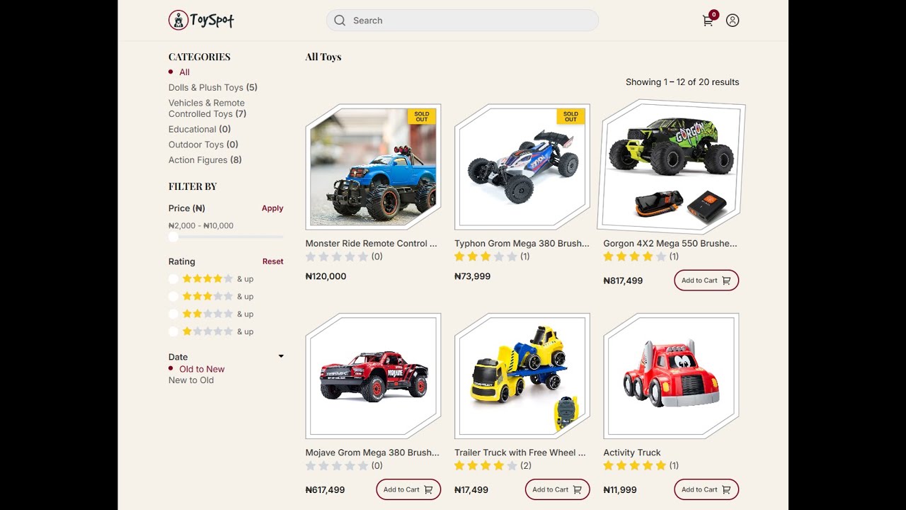 Angular ecommerce app - YouTube