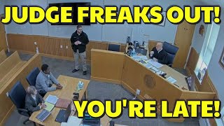 Judge EXPLODES When Defendant Shows Up LATE! | “You Think This Is a Joke?!” 😡⚖️