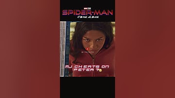 SPIDER-MAN HOME ALONE ? | MJ CHEATS ON PETER 😱 #spiderman #zendaya #marvel #tomholland