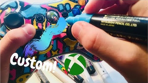 My first custom Xbox controller...