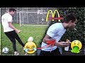 SJOVESTE FODBOLD CHALLENGES MED DANIEL! 😂 + McDonalds!