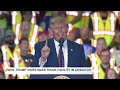 Pres. Trump visits Mack Truck facility in Lehigh County