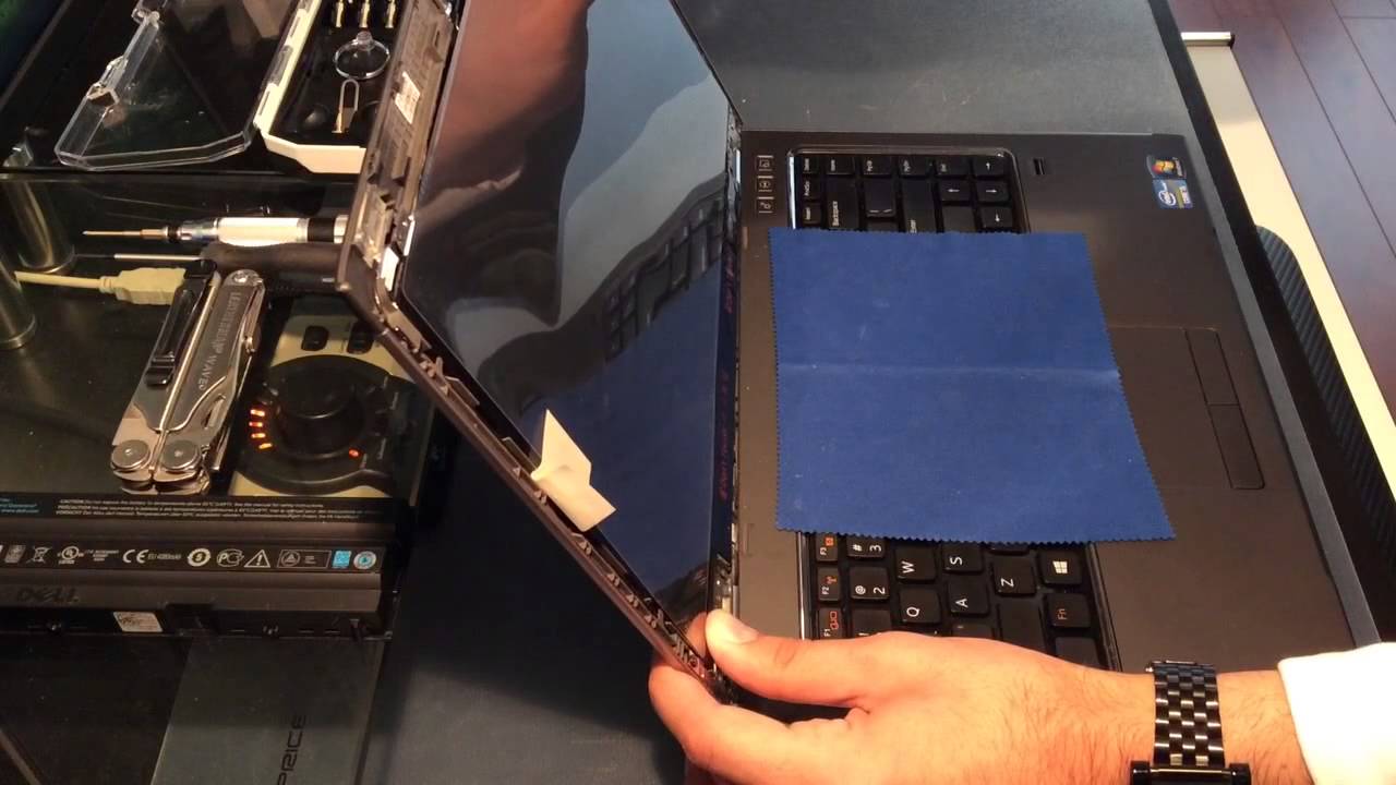 Laptop Screen Replacement / How to replace laptop screen Dell Vostro