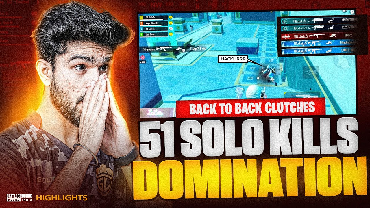 51 SOLO KILLS IN ‘Ocean Odyssey Theme Mode’ | CLASSIC HACKER FOR A REASON | BGMI Highlight