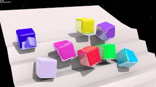 Blender Jelly Cubes