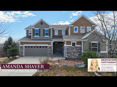 873 McClure Way, Erie, CO home video tour
