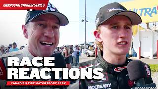 Podium Finishers React after CTMP | 2026 NASCAR Canada Series