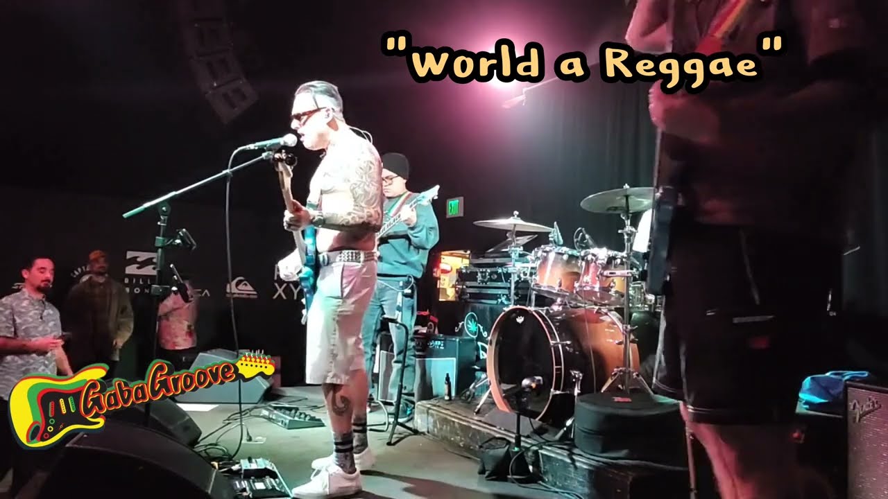 "World a Reggae" by iNi Kamoze - Performed by Gaba Groove