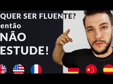 Quer ser fluente? Estude menos | Como aprender qualquer idioma sem estudar ?