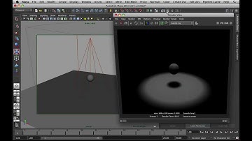 Simple Light Rays in Maya [TUTORIAL]