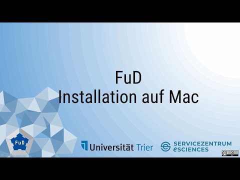 Installation von FuD auf einem Mac Rechner