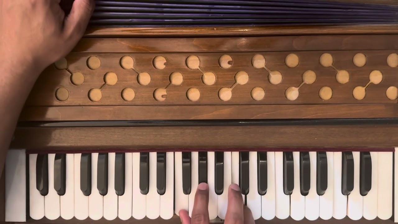 Tu chit aave teri maya bhai kamaljeet singh ji shabad on harmonium || Gurbani shabad tutorial ||