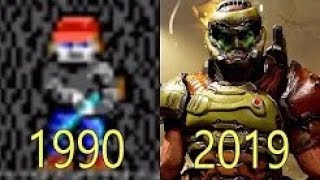 Evolution of ID Software Games 1990-2019