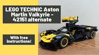 Lego Technic Aston Martin Valkyrie - 42151 alternate