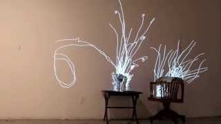 Live Drawing / Urban Intervention by Anna Schuleit Haber