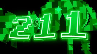 2 1 1 (Extreme Demon) 100% by SrGuillester & more | Geometry Dash