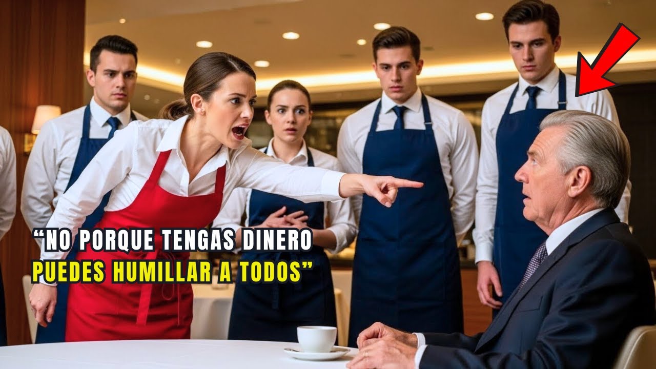 Todos Temían Al Millonario… Hasta Que La Nueva Camarera Lo Hizo Callar Ante Todos