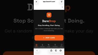 DareDrop… the next way to get off your phone and being productive!