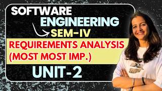 Requirements Analysis (Most Important)| Process of Information RA Unit-2| Software Engineering Sem-4