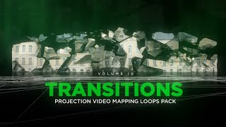 Transitions – Projection Mapping Loops Pack Vol.10 - UPDATED