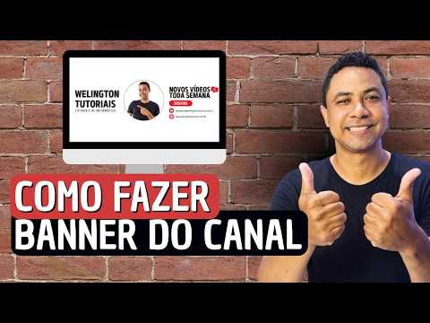 Como criar banner do canal do Youtube do jeito certo