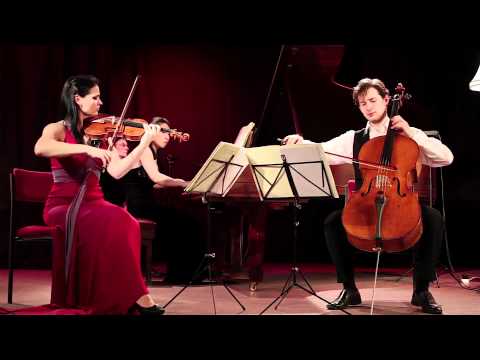 Greenwich Trio - Felix Mendelssohn Bartholdy: Piano trio No. 2 in C minor, Op. 66 (1. movement)