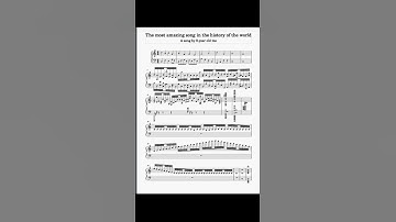 I made this musescore masterpiece when I was 8...