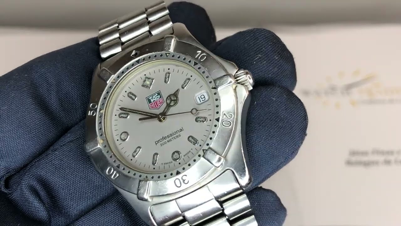 RELÓGIO TAG HEUER PROFESSIONAL CLASSIC 2000  REF  WE1111 R