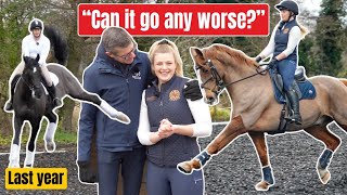 TRYING TO RIDE A TOP DRESSAGE HORSE...Again!