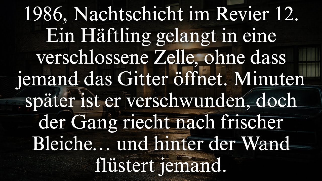 Der verbotene Fall der Nachtschicht im Revier 12 — Horrorgeschichte
