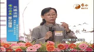 易經風水建築與世界和平發展空間高層論壇 2008-08-30 元瑜 蔣家興 元通【唯心論壇065】｜ WXTV唯心電視台