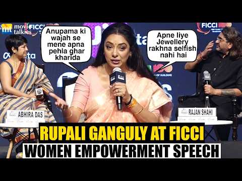 Anupama mode on 🔥 Rupali Ganguly slams trolls memes, says Proud to be TV wali | FICCI 2026
