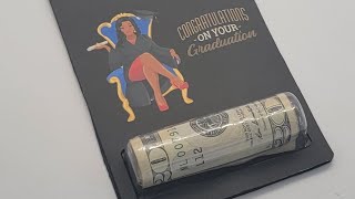 Money holder card tutorial using Design Space #moneycard #cricut #papercraft