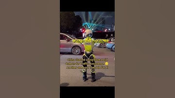 Humanoid Robot Traffic Assistance #traffic #china #chinatech #shorts #trending #viral