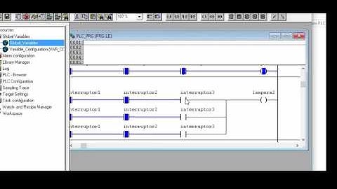 ejercicio de programacion ladder (codesys)