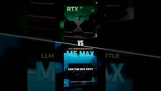 RTX 5090 vs M5 Max: best for local LLMs? #shorts