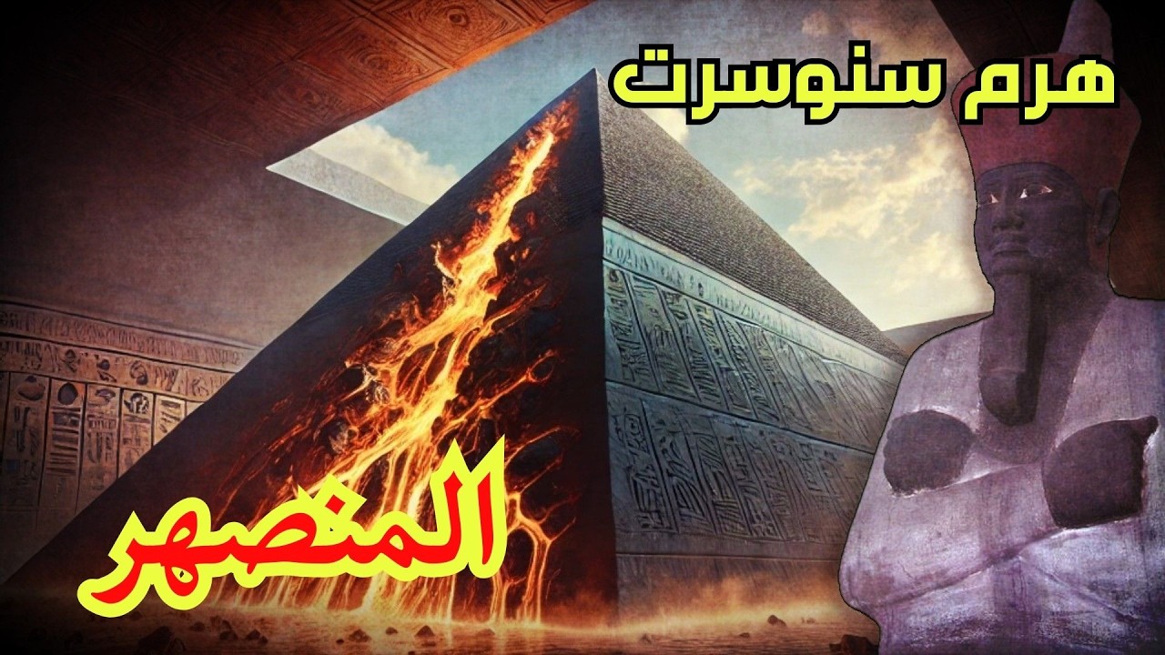 هرم سنوسرت المنصهر -  المعجزة الهندسية في اللاهون #التاريخ_المفقود