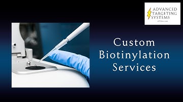 Custom Biotinylation Service Overview (English)