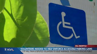 Enforcing accessible parking
