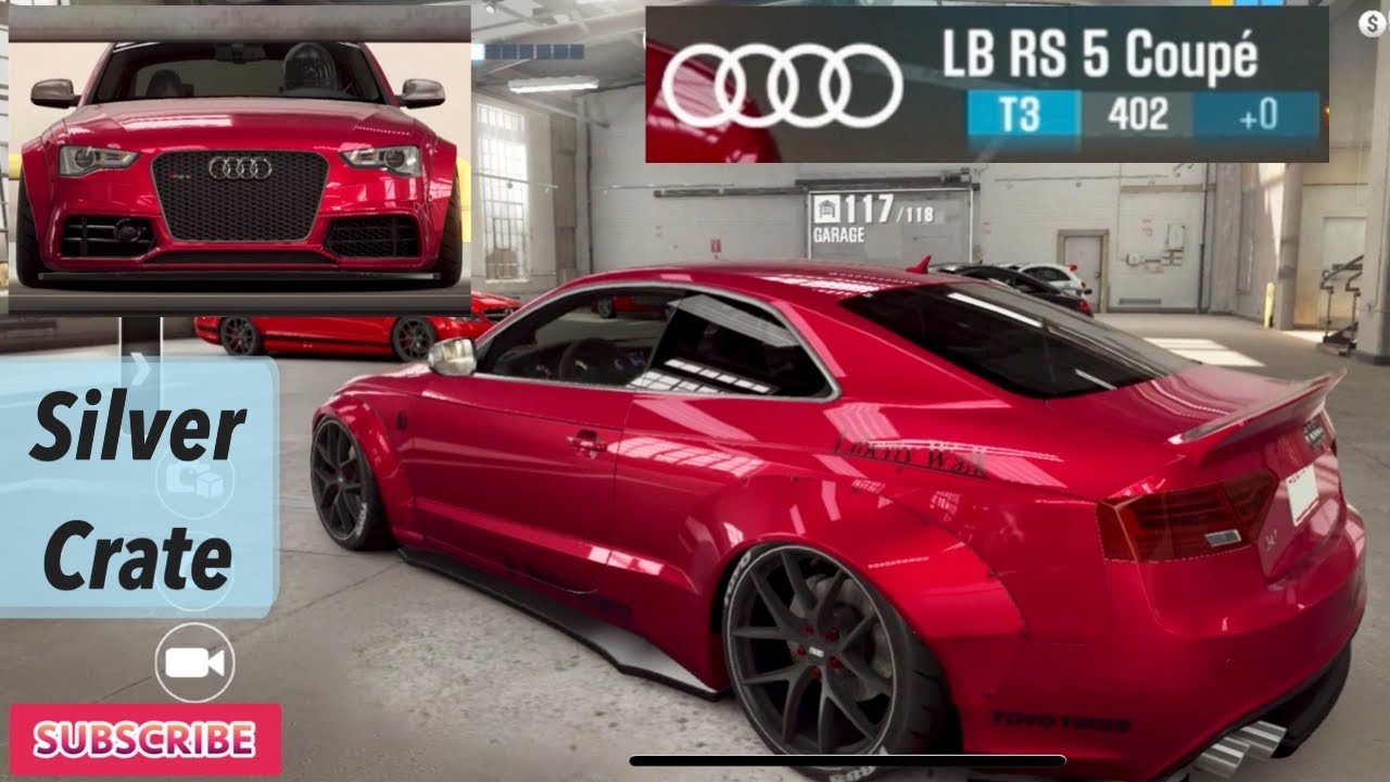 Audi LB RS 5 Coupe - Silver Crate - YouTube