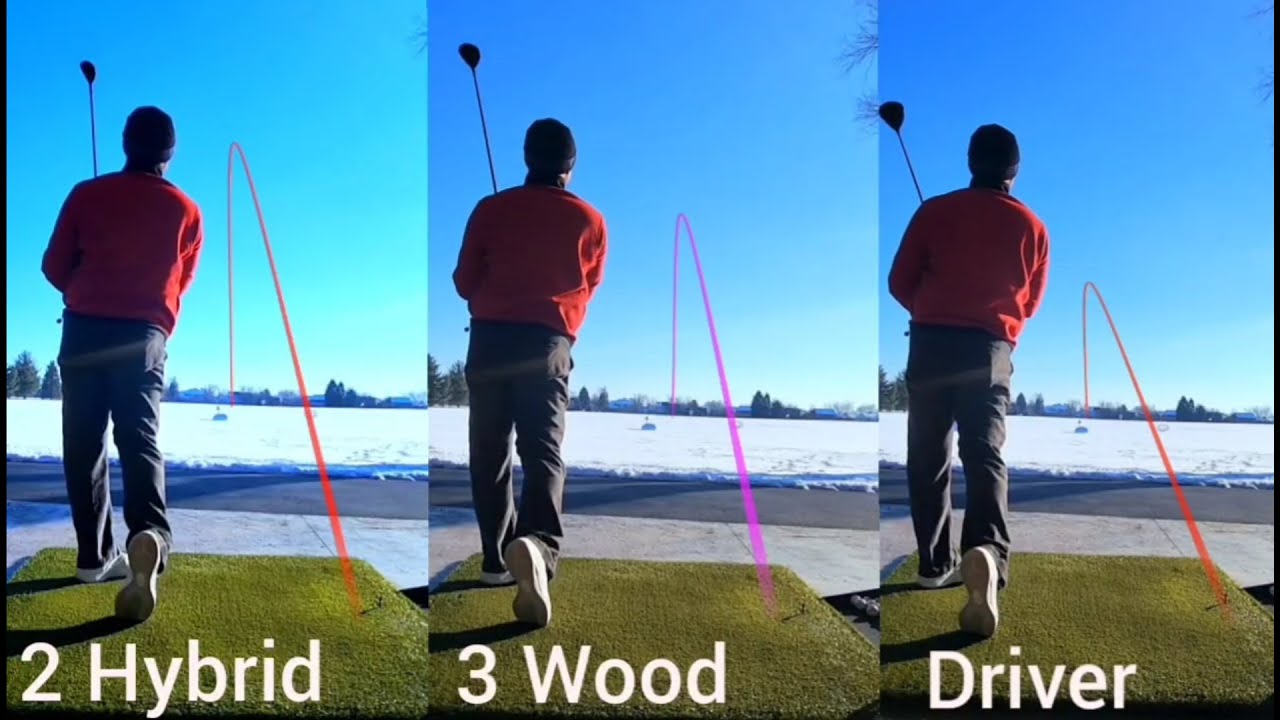 SAME GOLF SWING DIFFERENT GOLF CLUBS YouTube